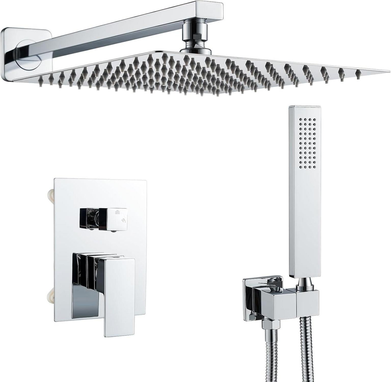 Moderne Namuoto Unterputz Regendusche Duscharmatur Set mit Handbrause