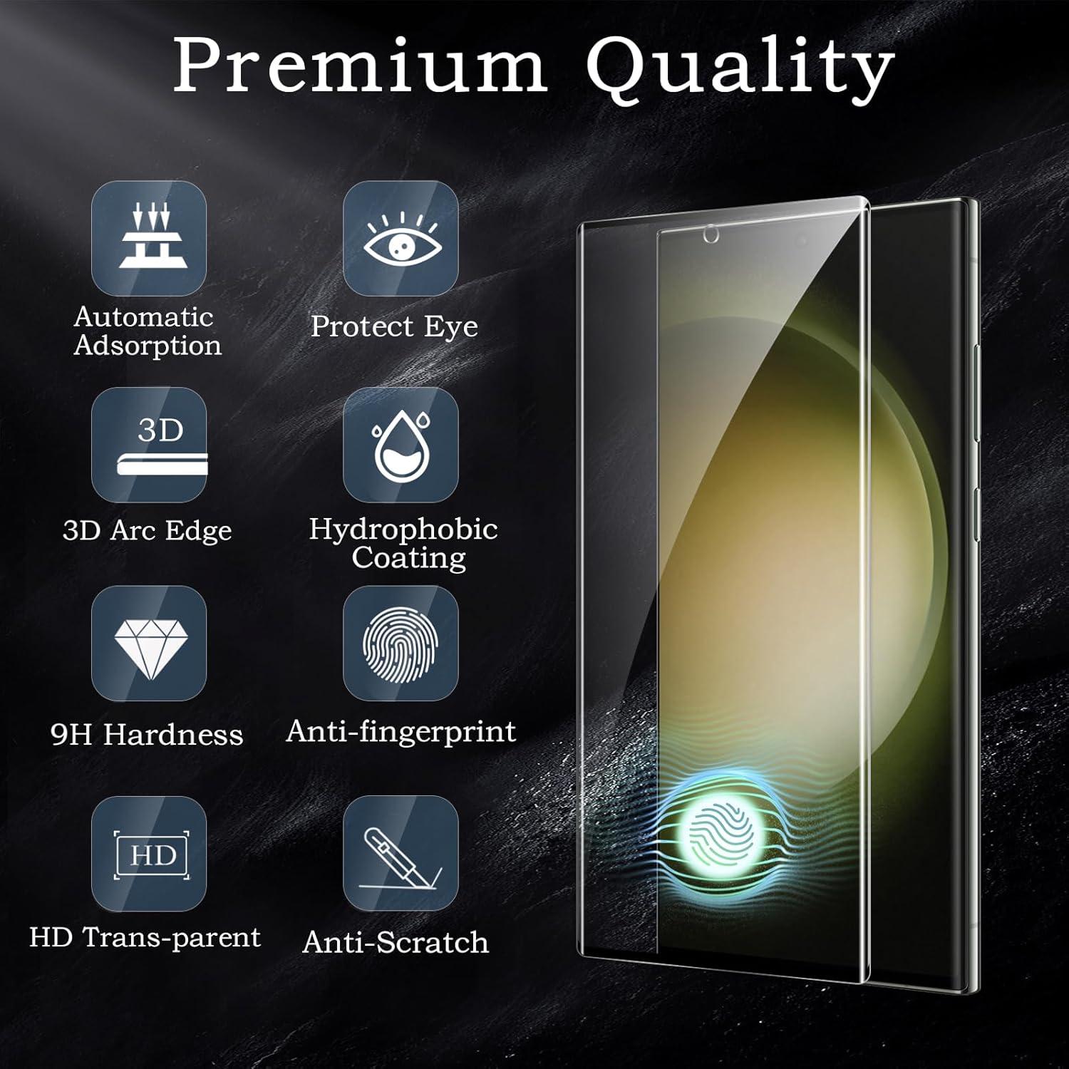 Schutzfolie Samsung Galaxy S23 Ultra, 3D Vollständig