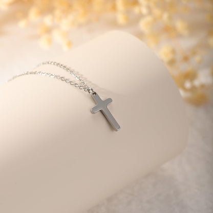 Kreuz Kette Damen 14K Gold Vergoldet Layered Halskette Choker