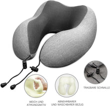 Z-hom Memory Foam Reise-Nackenkissen für Erwachsene - Grau