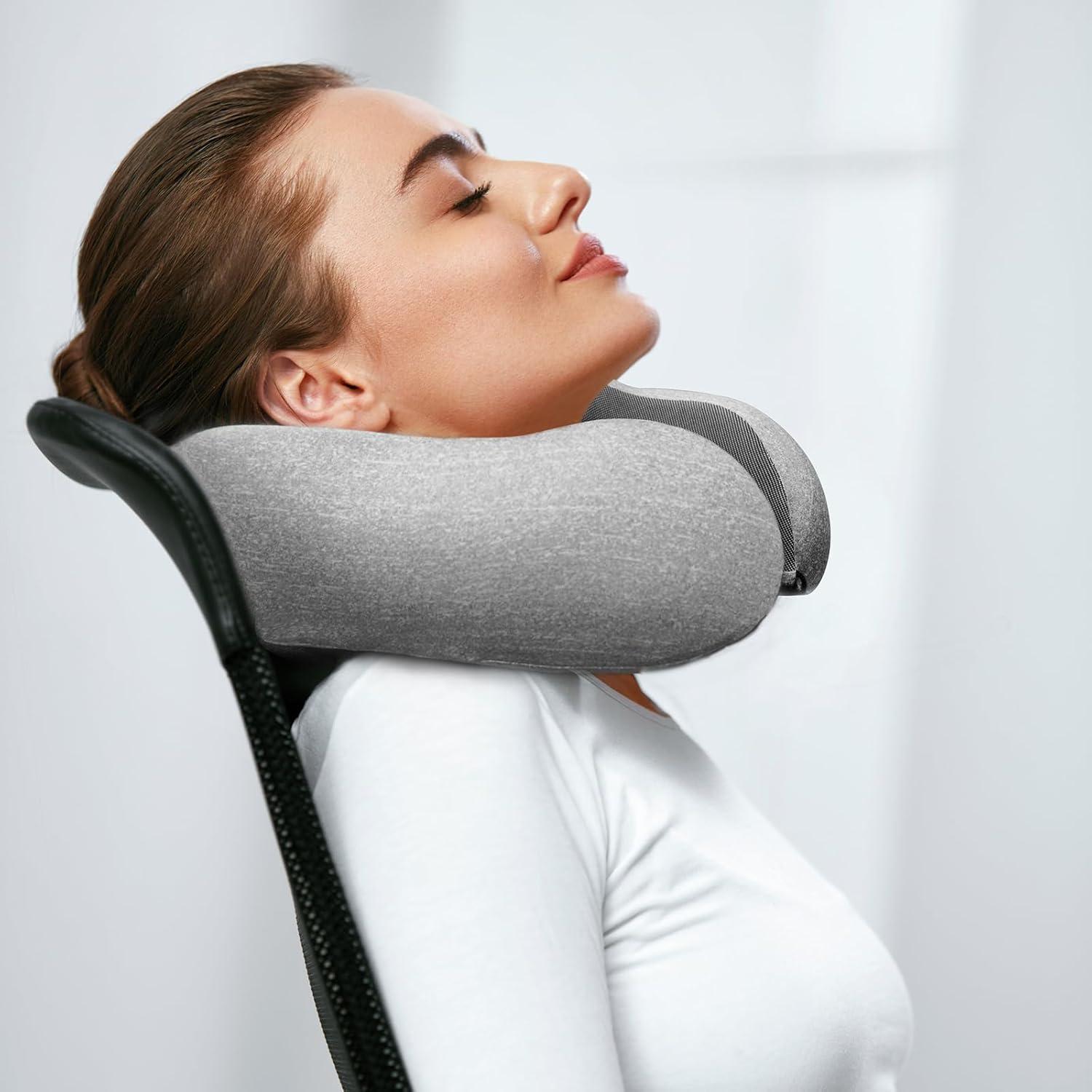 Nackenkissen Memory Foam Flugzeug Reisekissen ergonomisch einstellbar