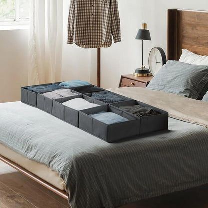 Schubladen Organizer Set 8-teilig Große, Faltbare