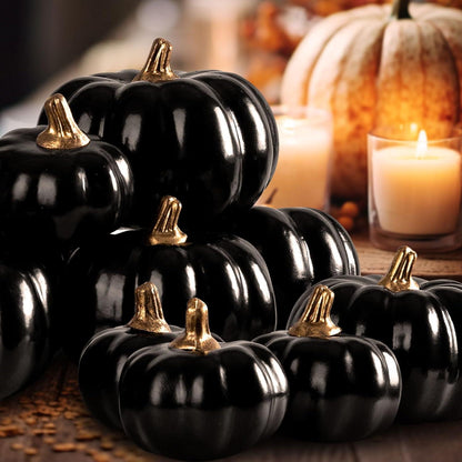 Benjia Herbst Kürbis Dekorationen Halloween Thanksgiving