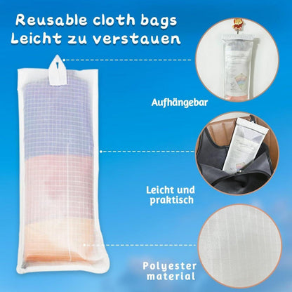 Kinder Regenbogen Drachen 64x75cm mit 100m Schnur und Schwänzen