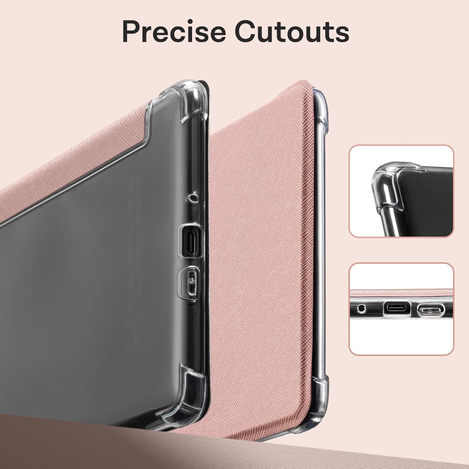 CoBak Kindle Paperwhite Hülle Smart-Cover 11. Gen 2021 Roségold