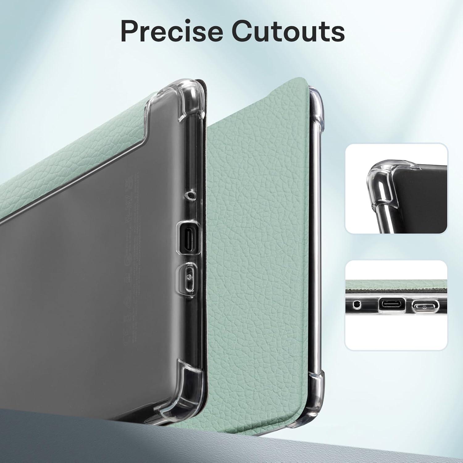 Kindle Paperwhite Hülle Cover Smart Auto-Sleep-Wake Salbeigrün
