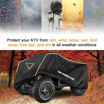 ATV Abdeckplane Wasserdicht 210x120x115cm – Quad Cover XL