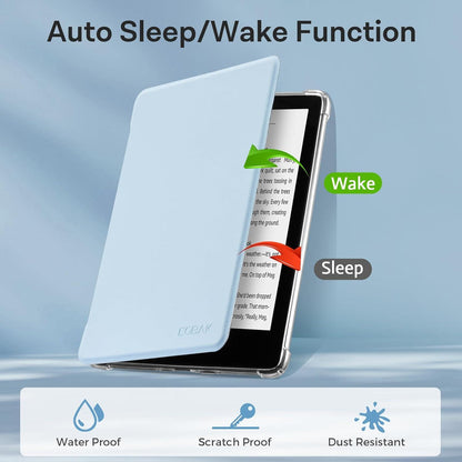 Kindle Paperwhite Hülle Völlig Neue Smart-Cover Auto-Sleep-Wake-Funktion Himmelblau