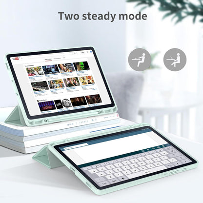 EasyAcc Samsung Galaxy Tab S6 Lite 10.4 Zoll Schutzhülle Grün mit Schutzfolie