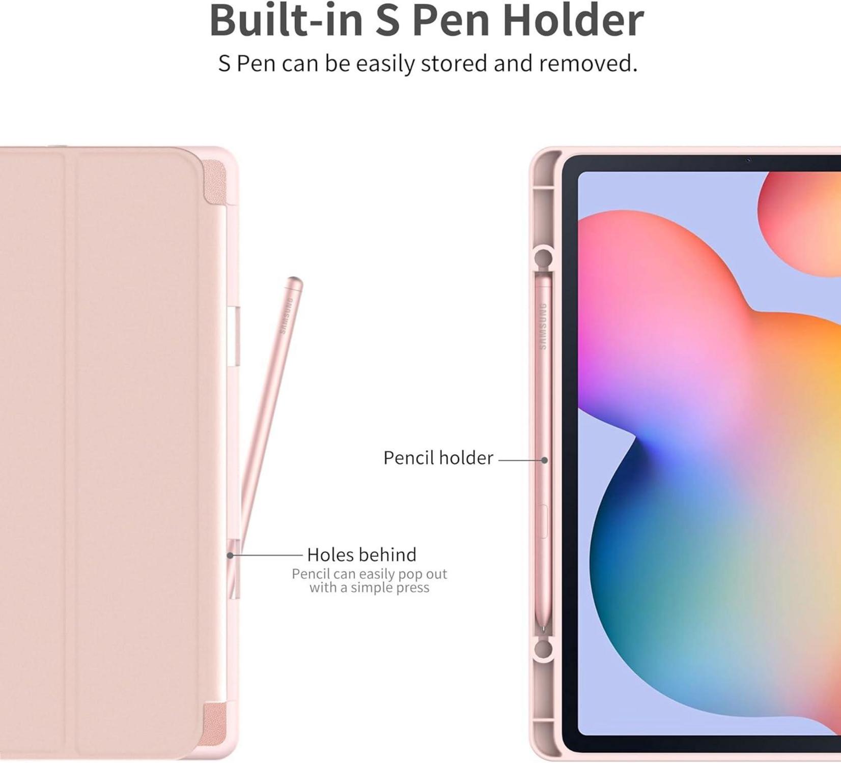 Schutzhülle für Samsung Galaxy Tab S6 Lite 10.4 Zoll Roségold