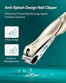 MR.GREEN 3PCS Nagelknipser-Set mit Lederetui & Ohrzange