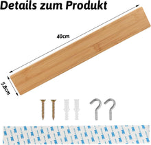 Magnetleiste Messer Bambus 40cm Selbstklebend Magnet