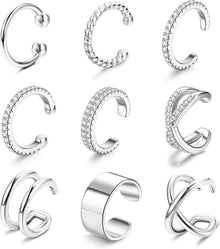 Ear Cuff Set Nicht Durchstochen 18 Karat Vergoldet Gold Ohrmanschette