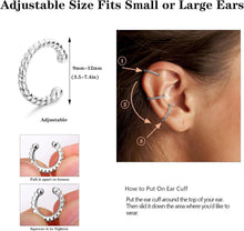 Ear Cuff Set Damen Ohrklemme Nicht Durchstochen 18 Karat