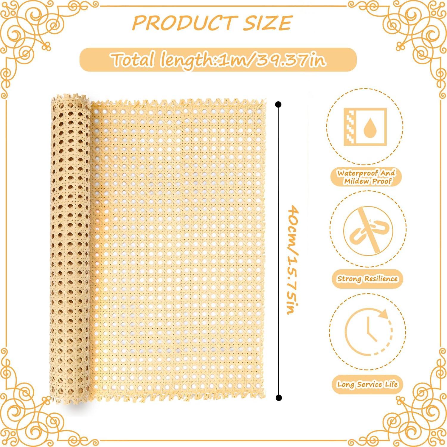 QGGTQG Rattan Gurtband 40x100cm Wiener Geflecht Stuhl Möbel