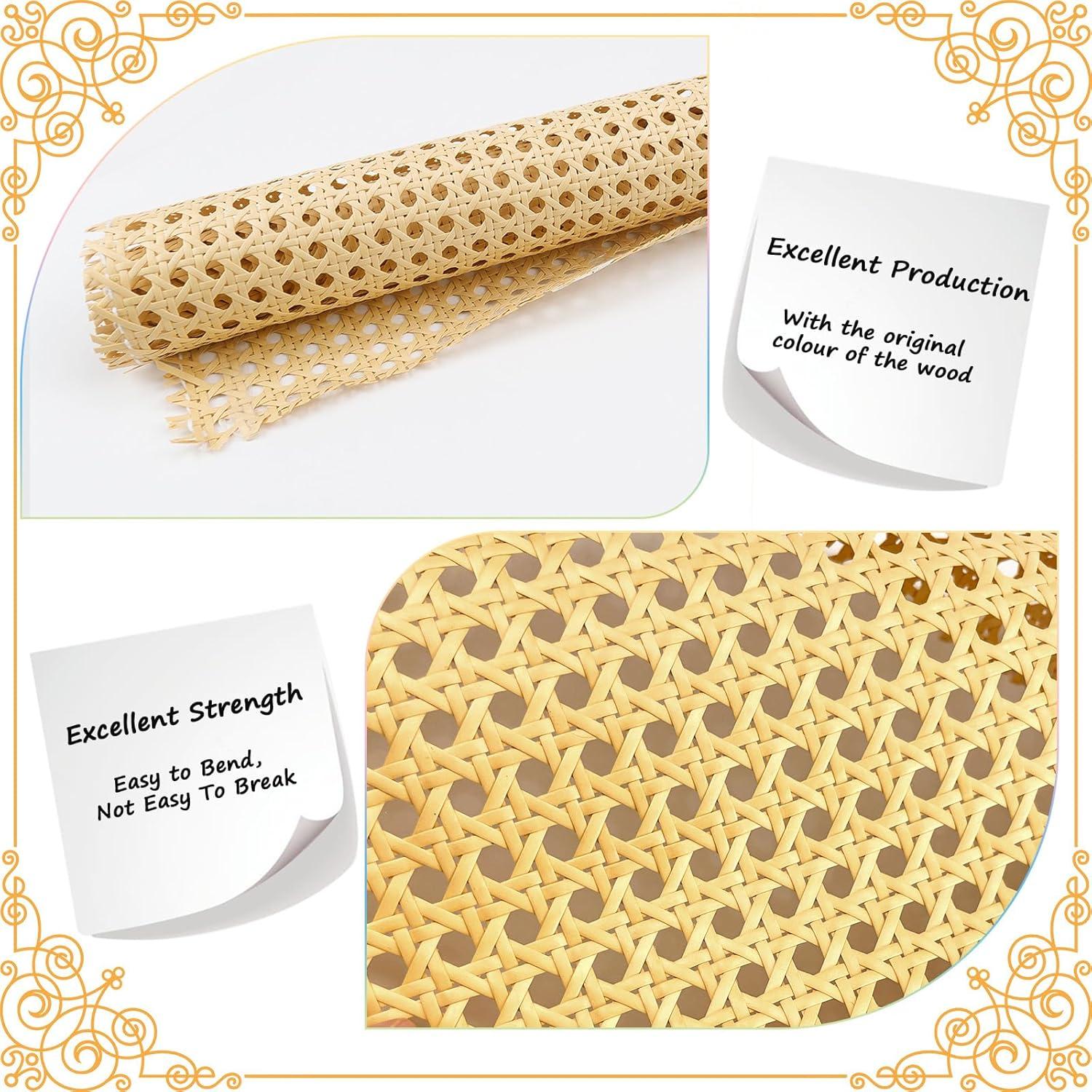 Rattan Gurtband 40x100cm Cane Webbing Stuhl Möbel DIY Handwerk