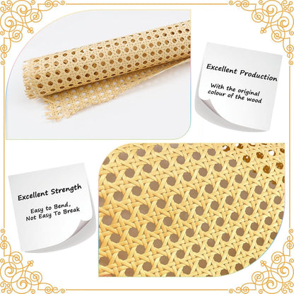 Rattan Gurtband 40x100cm Cane Webbing Stuhl Möbel DIY Handwerk