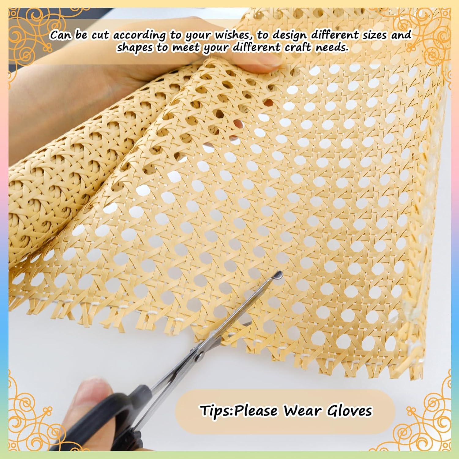 Rattan Gurtband 40x100cm Wiener Geflecht Stuhl Möbel DIY Handwerk