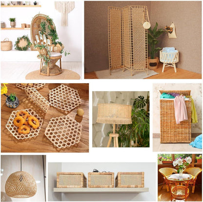 Rattan Gurtband 40x100cm Cane Webbing Stuhl Möbel DIY