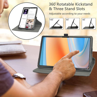 LiuShan Rotating hülle für ALLDOCUBE iPlay60 360° Drehbares Standfunktion Tablet PC 11 Zoll Schwarz