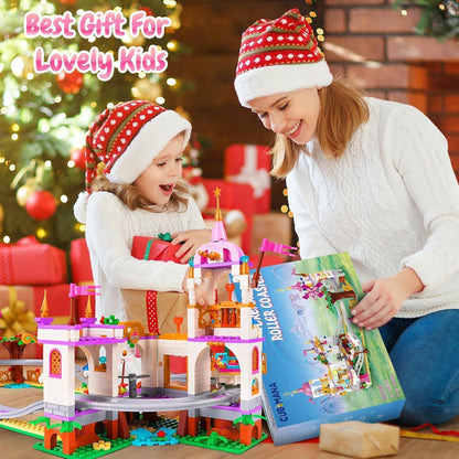 CUBIMANA Mädchen Vergnügungspark Achterbahn Baukasten - 719