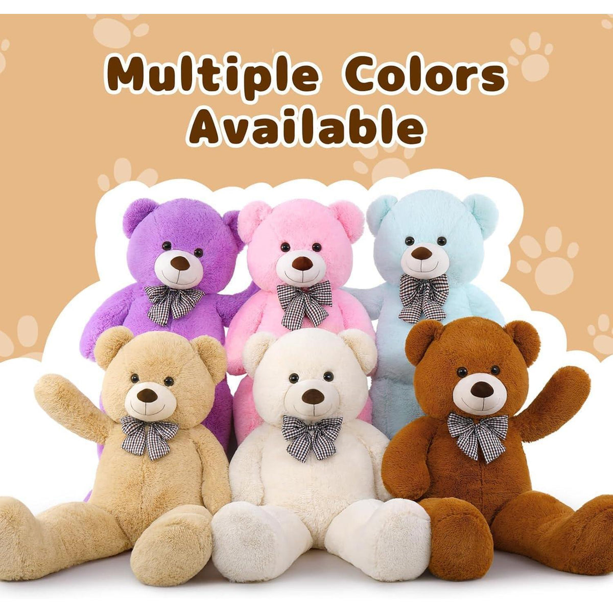 Riesen Teddybär 140cm - XXL Kuscheltier Geschenk Valentinstag