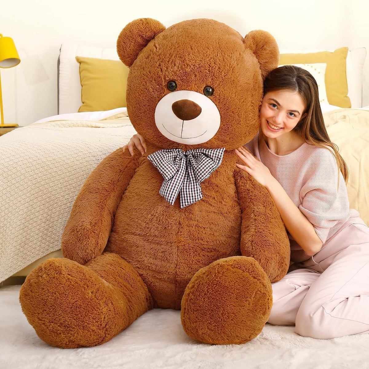 Riesen Teddybär 140cm - XXL Kuscheltier Geschenk Valentinstag