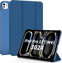 iPad Pro 11 Zoll 2024 Hülle Meeresblau Ultra Dünn Transluzent