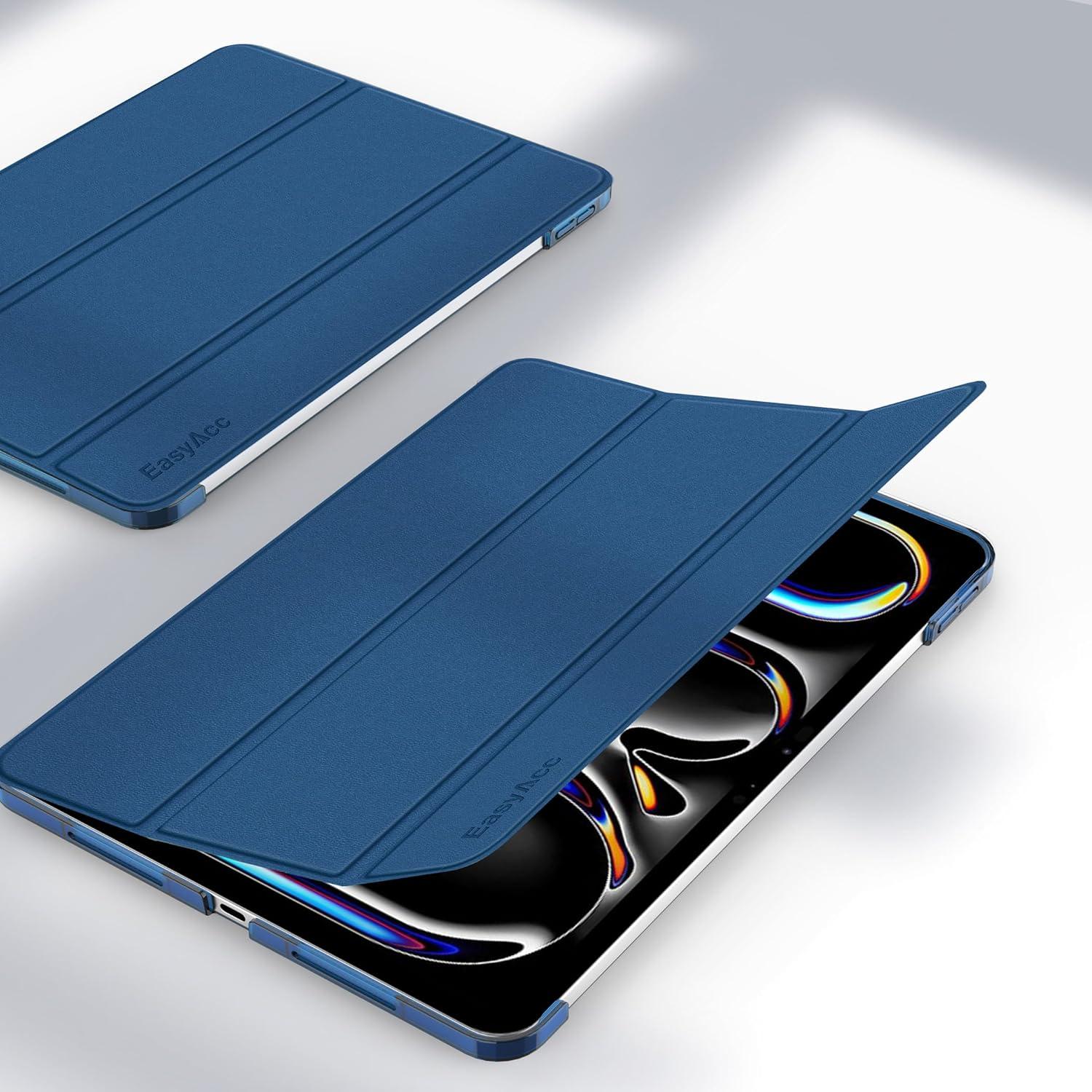 Schutzhülle für iPad Pro 11 Zoll M4 Meeresblau Ultra Dünn Matt