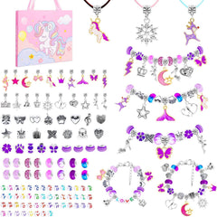Bastelset Mädchen: Armband & Halskette DIY 117 Teile
