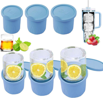 Eiswürfelform Silikon Stanley Cup Ice Cube Tray Deckel für