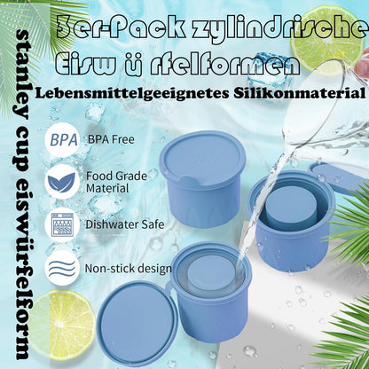 Eiswürfelform Silikon Stanley Cup Ice Cube Tray Deckel für