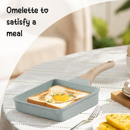 Antihaft Tamagoyaki Omelette Pfanne mit Granitbeschichtung