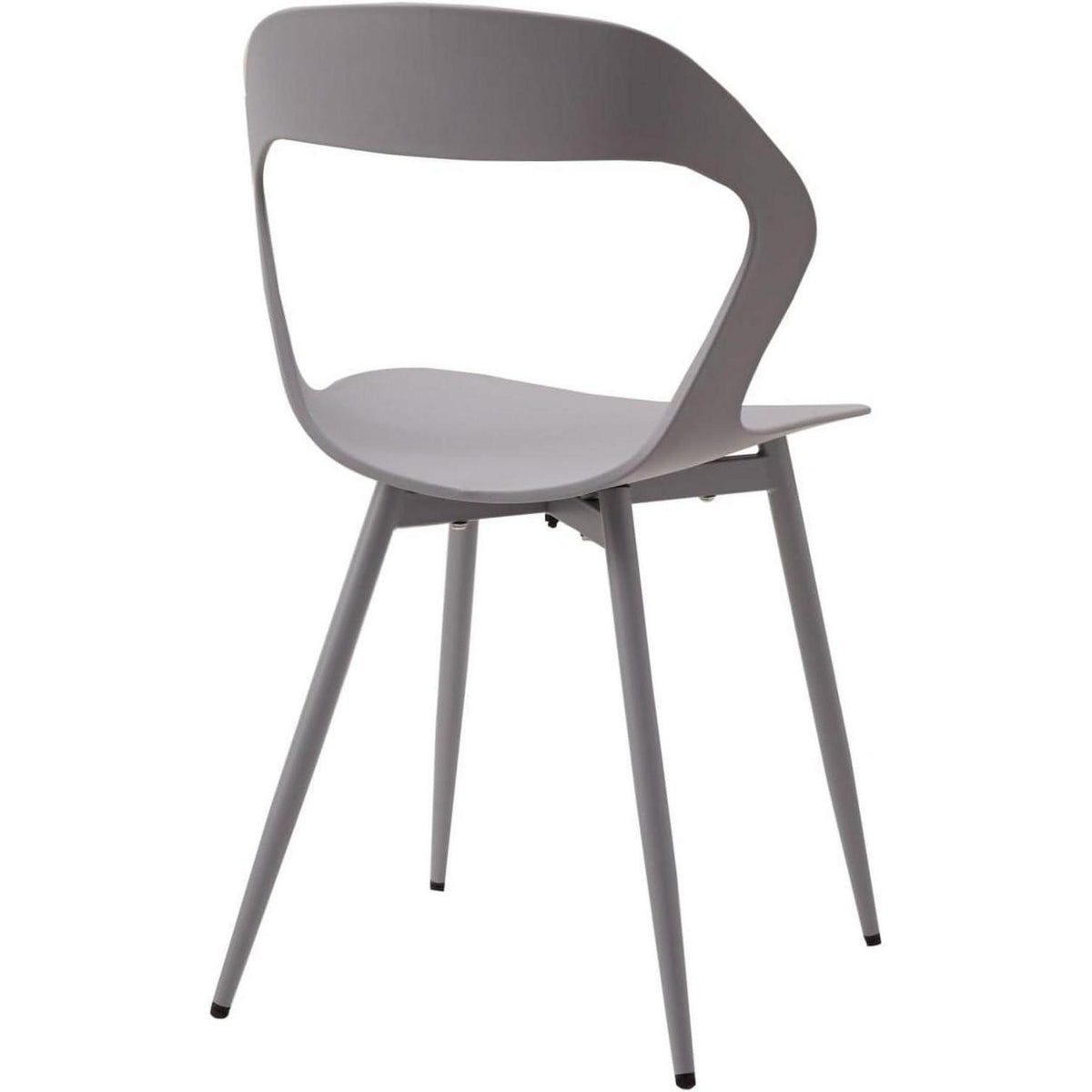 Nordischer Esszimmerstuhl Set 4er-Pack Grau
