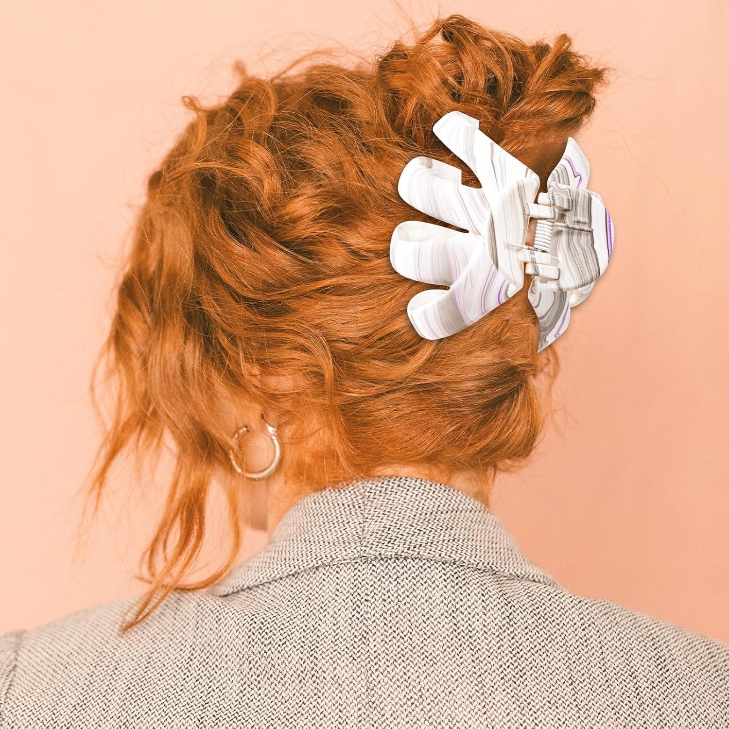 Lolalet Octopus Haarklammern 5er Set für dickes lockiges Haar