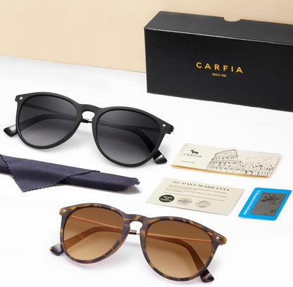 Vintage Polarisierte Sonnenbrille UV400 Schutz Ultraleicht Stilvolle