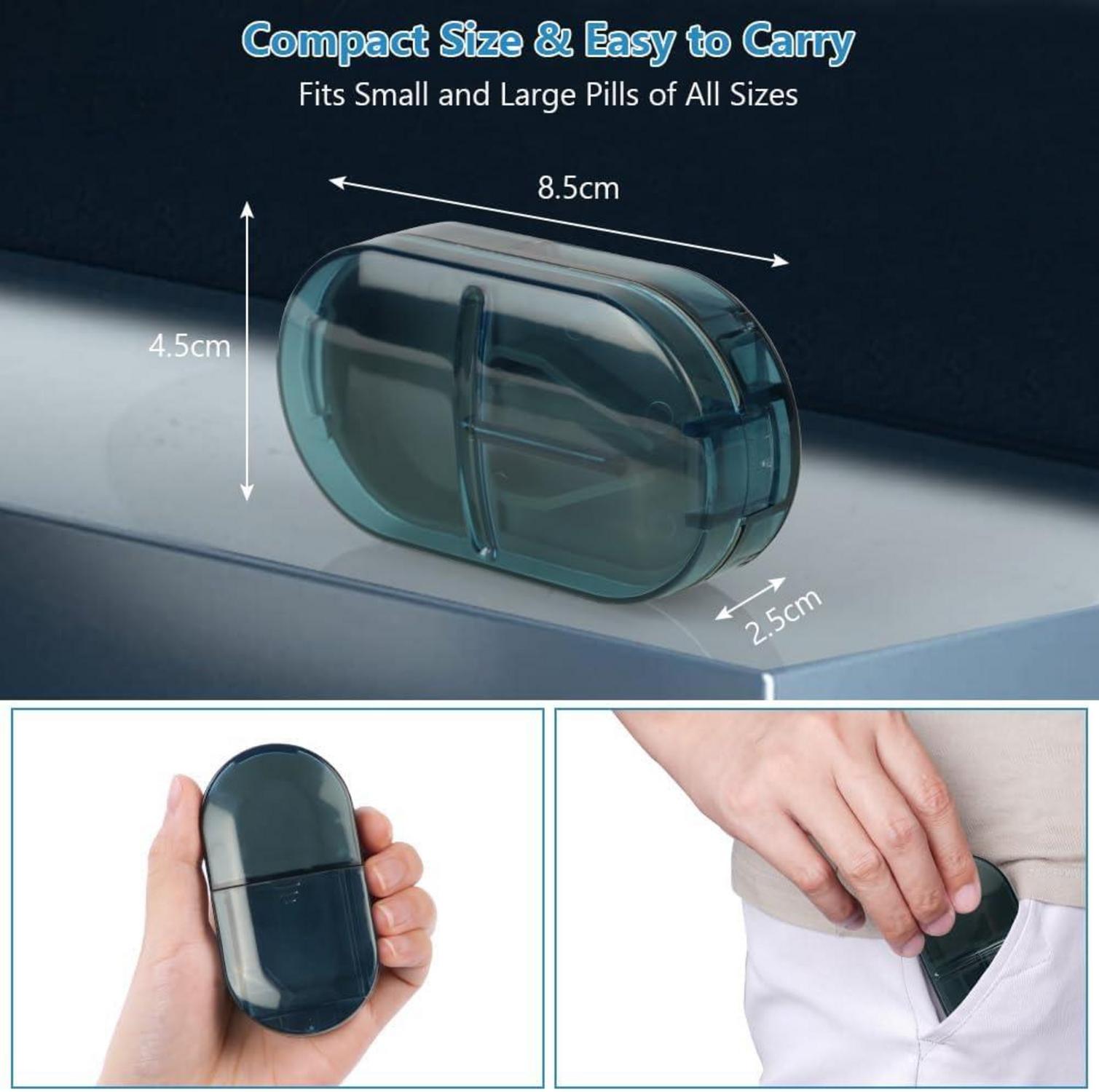 Tablettenteiler für kleine und große Tabletten, präzises