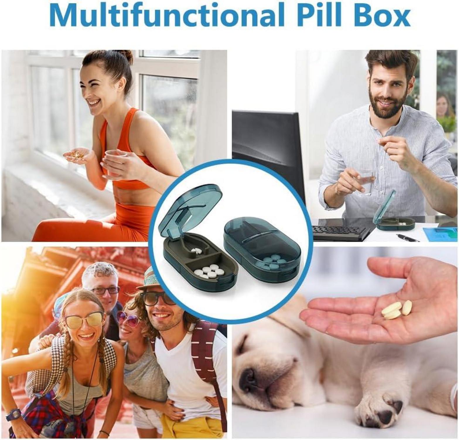 Tablettenzerteiler für präzises Schneiden von kleinen und großen Pillen