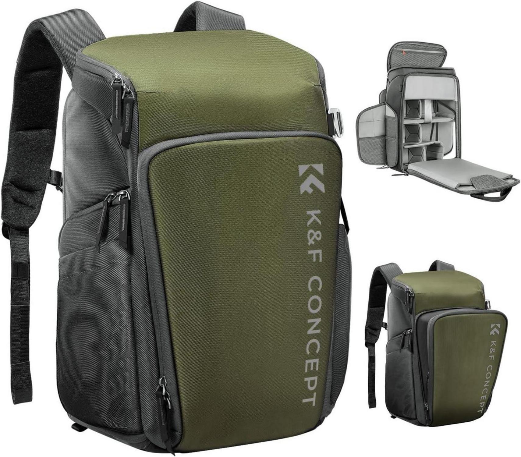 Fotorucksack mit Laptopfach und Erweiterungsdesign