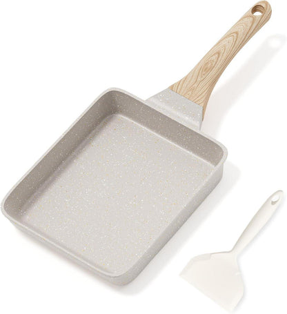 Antihaft Tamagoyaki Omelette Pfanne mit Granitbeschichtung - Induktion