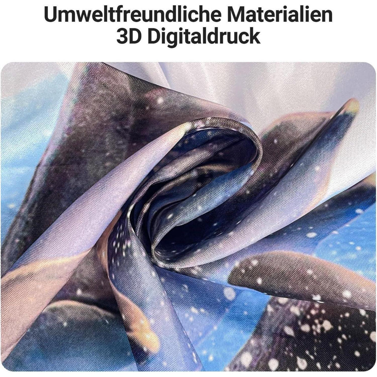 Duschvorhang Delphin 220x200cm | Wasserabweisend & Antischimmel