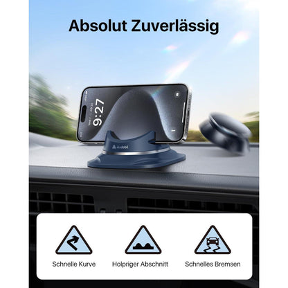 Handyhalterung Auto Armaturenbrett – Stabil & Einfach, Blau