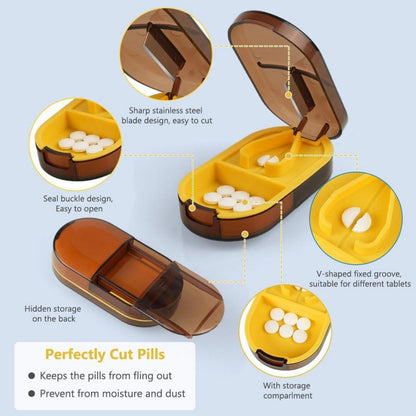 Tablettenteiler für Kleine und Große Tabletten, Präziser