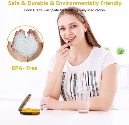 Tablettenteiler Pillenschneider ABS-Klingen für Kleine Große Tabletten