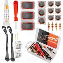 Fahrrad Flickzeug Set Reparaturset mit Reifenreparaturkleber