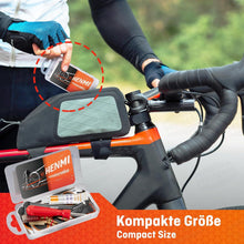 Fahrrad Flickzeug Set Reifenreparaturkleber Patch Metall