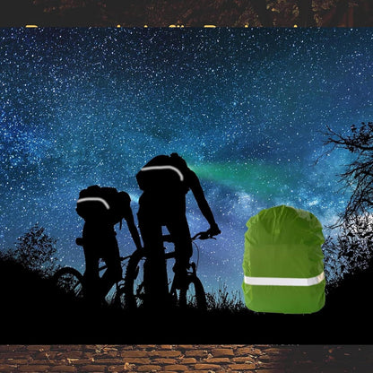 Rucksack Regenschutz 3er Set 18-25l wasserdicht mit Reflektoren