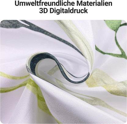 Duschvorhang Schmetterling Blumen 220x200cm wasserdicht