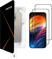 iPhone 15 Pro Panzerglas Schutzfolie 2 Stück, 3D Vollbildschutz