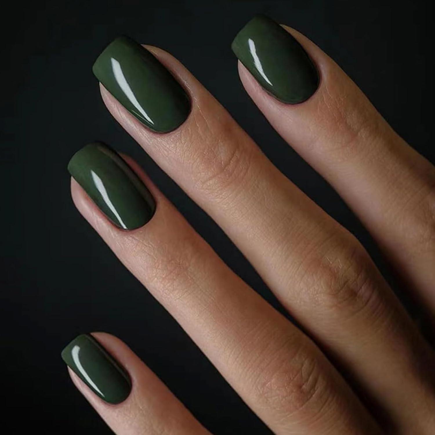 24 Stück French Press on Nails Natur Nägel Acrylic Kunstnägel großes
